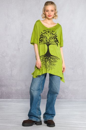 Яркая женская туника «Балис»