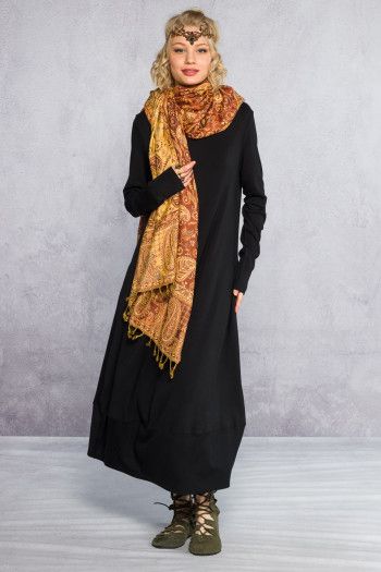 Шарф с бахромой Каллистемон