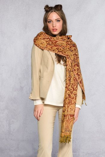 Женский тонкий Шарф Альсафи