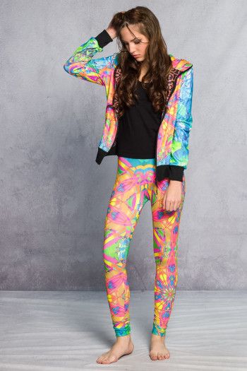 Леггинсы с принтом Маркеб