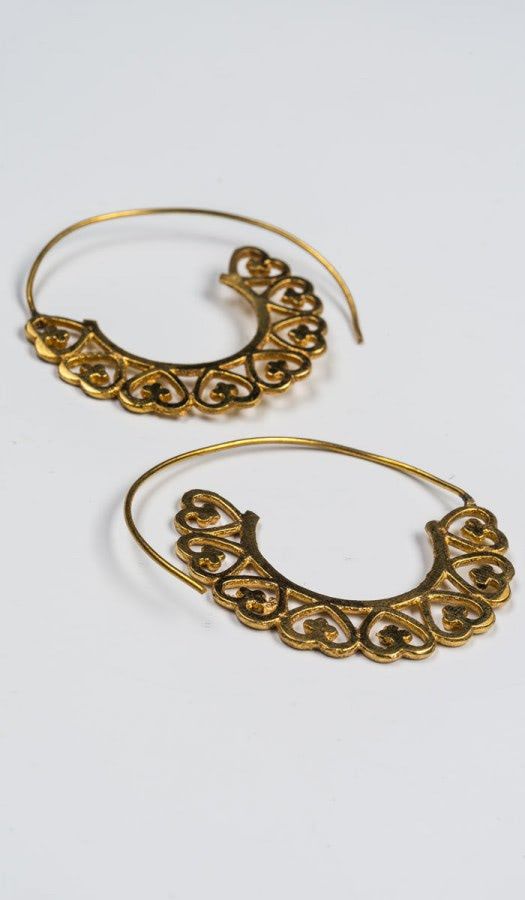 Круглые серьги Дицентра