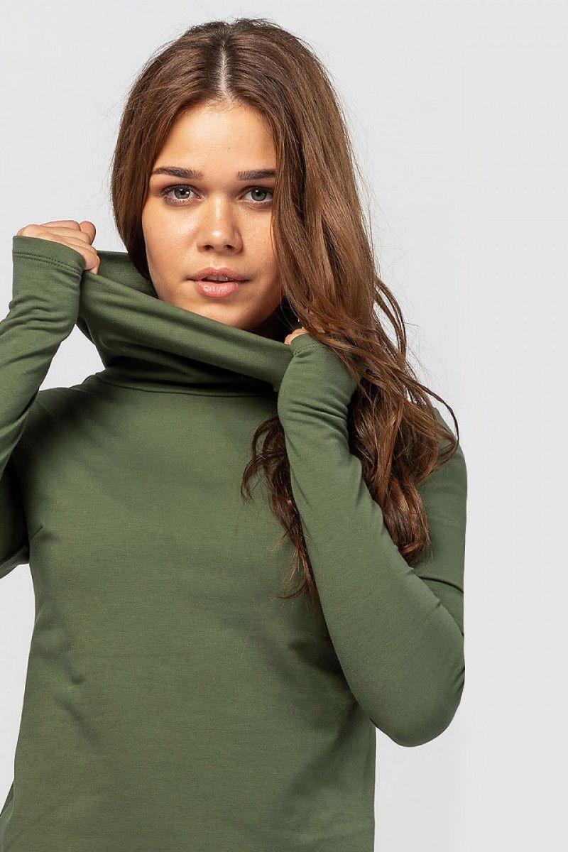 Водолазка хаки Ротанев